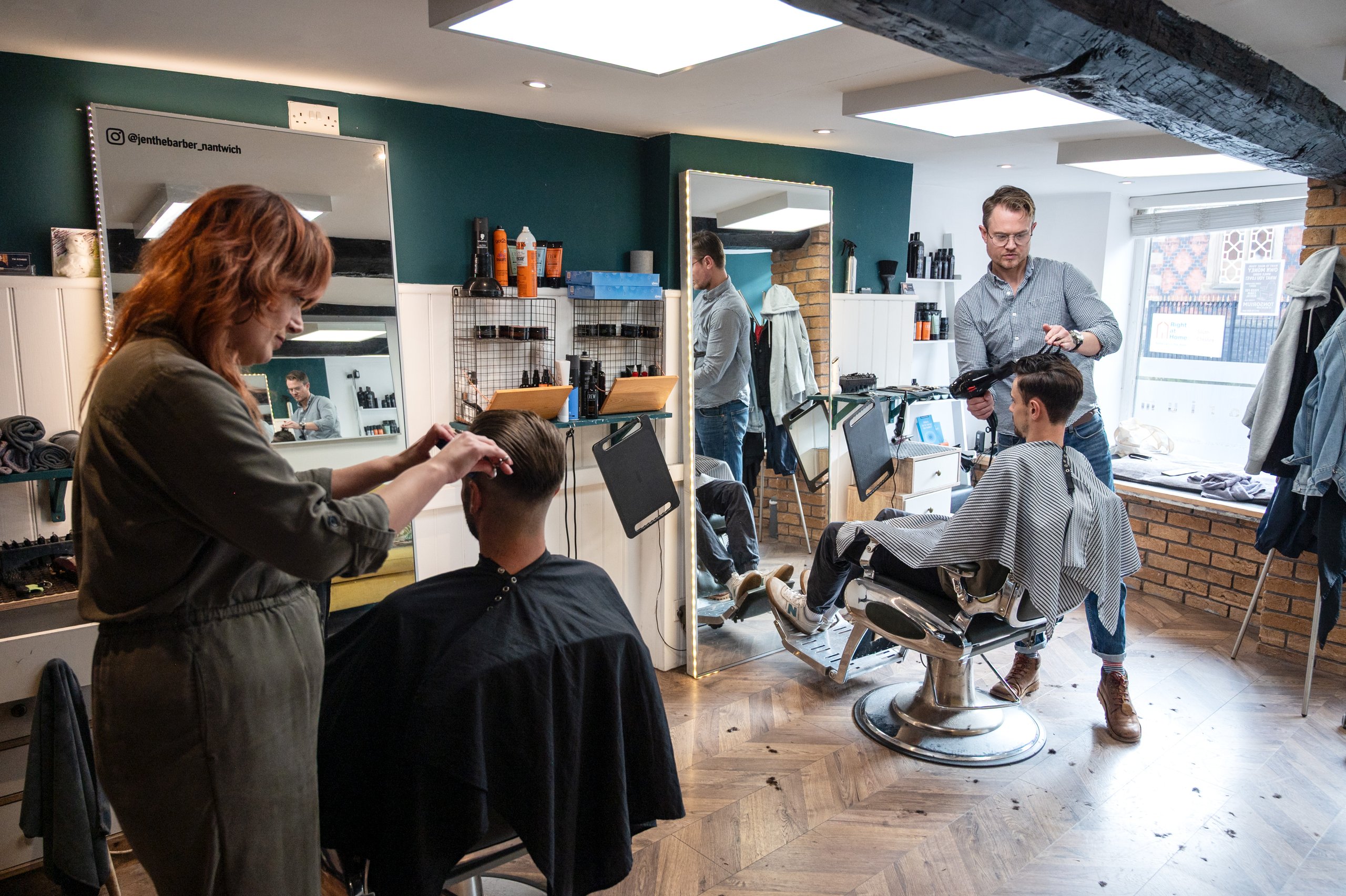 Tonsorium barbershop interior
